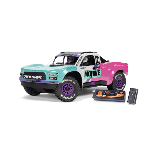 ARRMA MOJAVE GROM 223S BLX Brushless 4X4 Small Scale Desert Truck RTR with DSC (Battery & Charger included), Teal