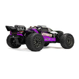 ARRMA 1/10 VORTEKS MEGA 550 2WD Stadium Truck RTR with Battery & Charger, Purple