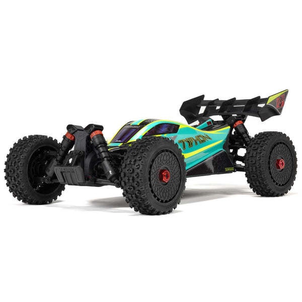 ARRMA 1/8 TYPHON 223S BLX Brushless 4X4 Buggy RTR with DSC, Green WITHOUT Battery & Charger