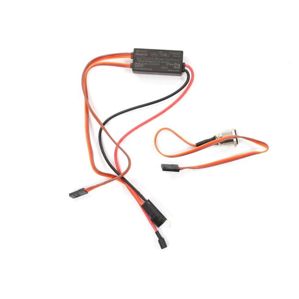 RCEXL 4.8V - 12.6V DC On-board glow plug heater with LED indicator