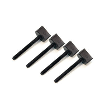 M6 Wing Bolts Black (Pk4)