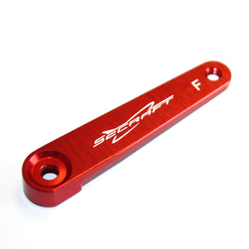 Secraft V1 Futaba 1.5" (M3) Servo Arm (Red)